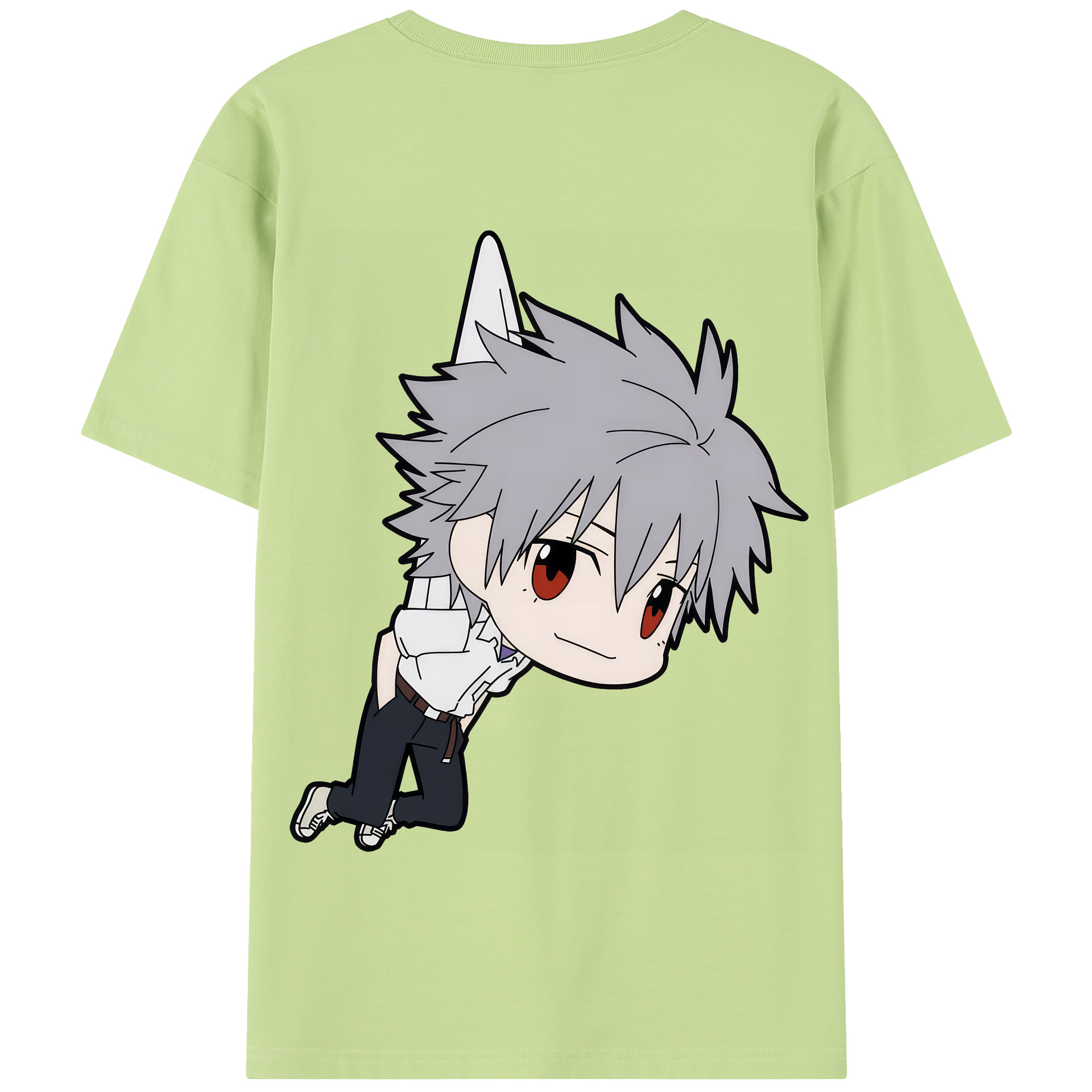 （画像用） EVA 新世紀エヴァンゲリオン 綿100％半袖Tシャツ（背面プリント）